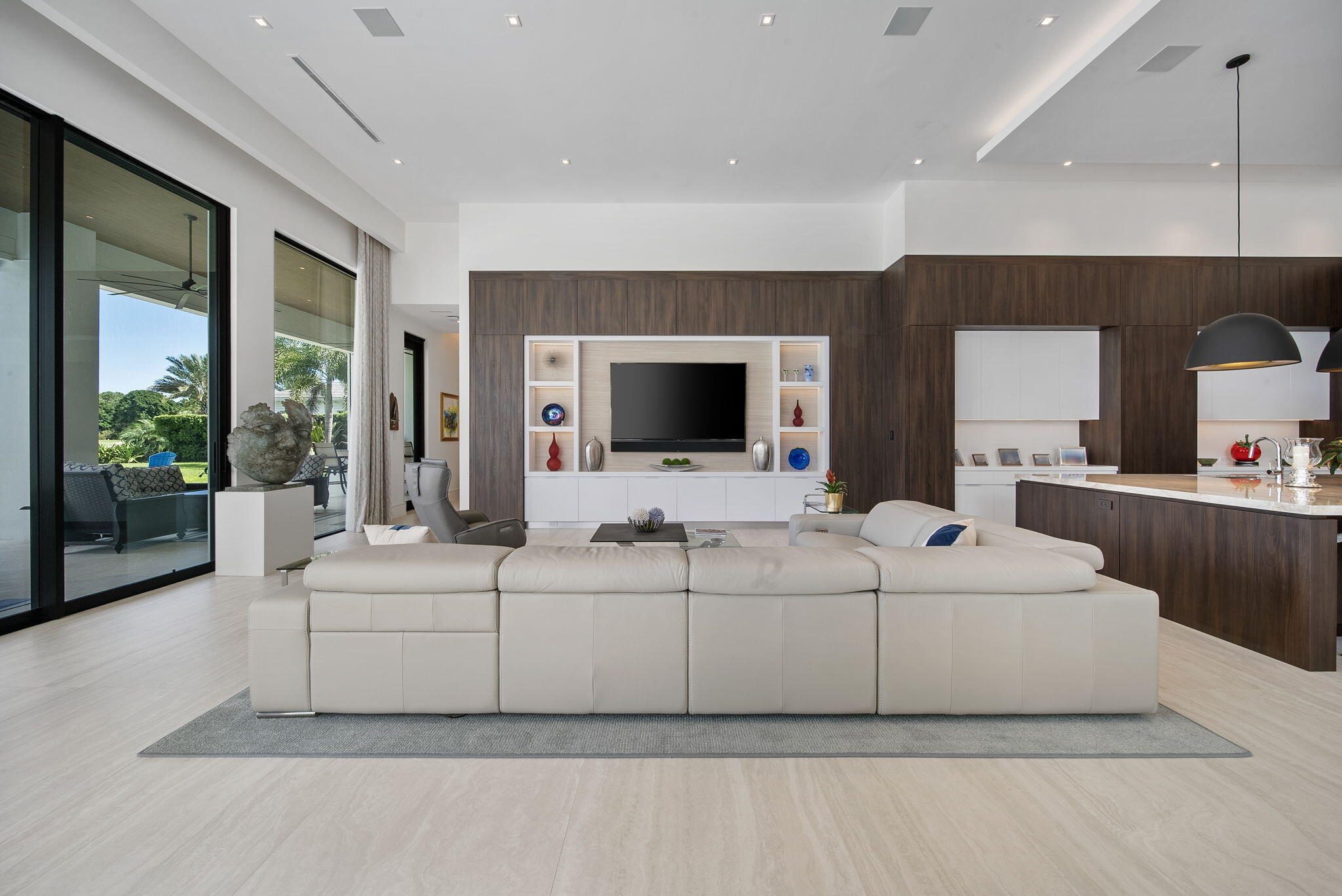 208 Locha Drive Jupiter, FL 33458 - Photo 26 of 125 a living room with furniture fireplace and flat screen tv