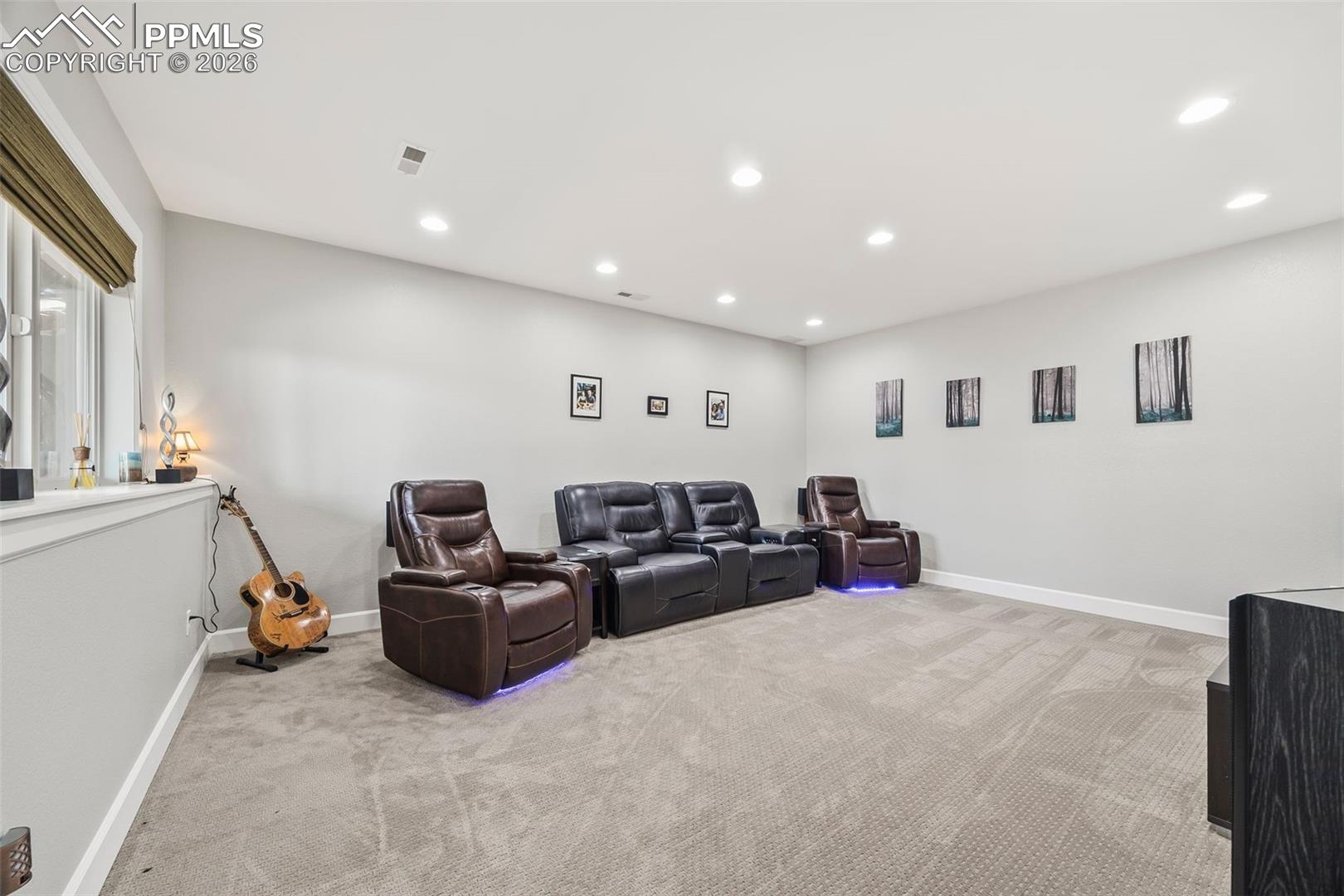 133 Matthew Road Divide, CO 80814 - Photo 33 of 40 Basement Media Room