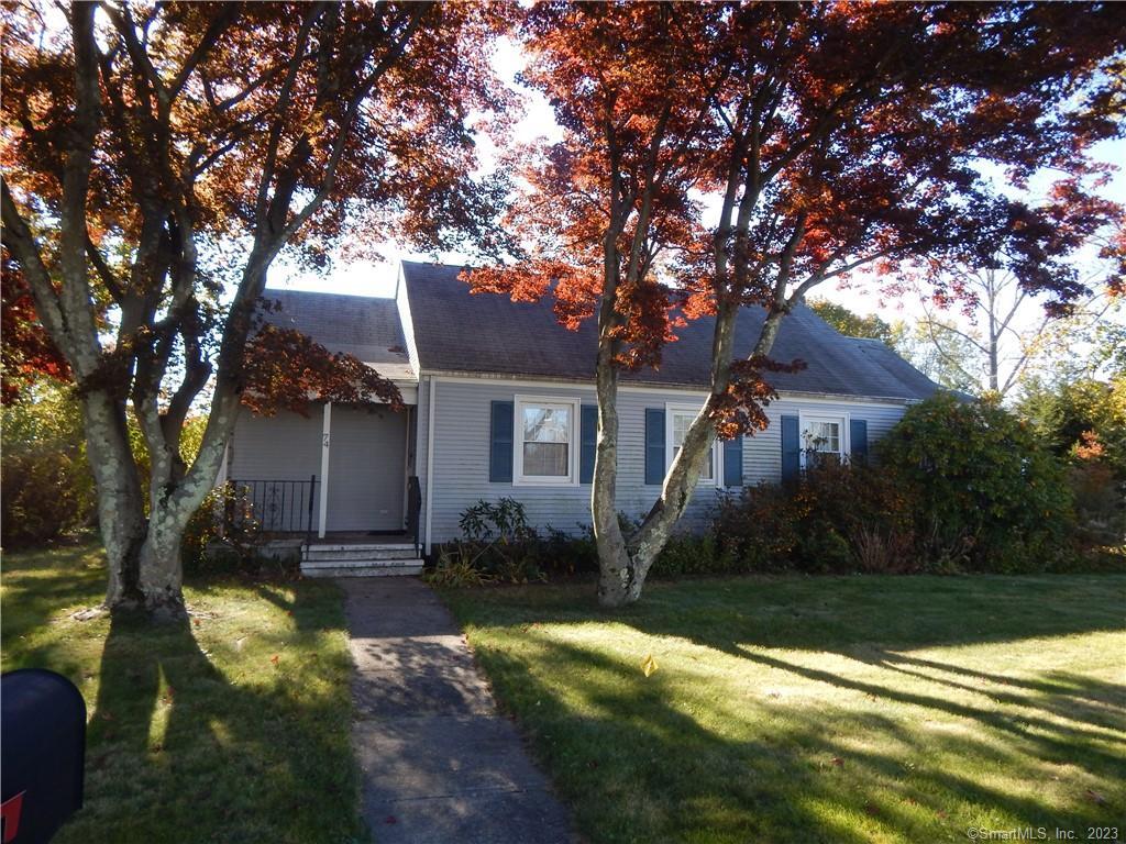 74 Hayward Road Hamden, CT 06514 - Photo 1 of 1 a front view of a house with a yard