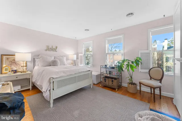 a living room with furniture a fireplace and a potted plant