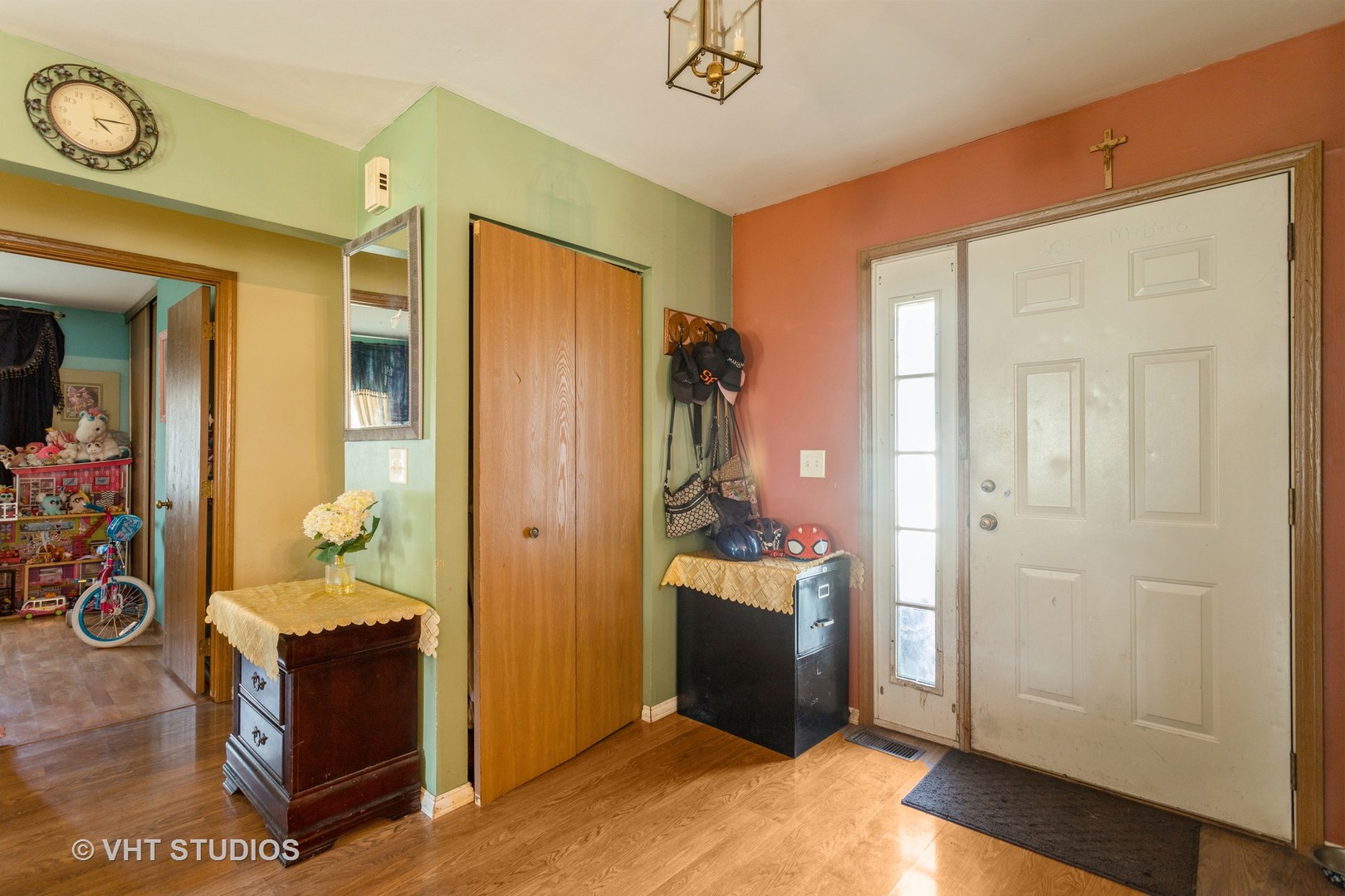 267 Westbrook Circle Naperville, IL 60565 - Photo 2 of 12 a bedroom with a bed and a mirror