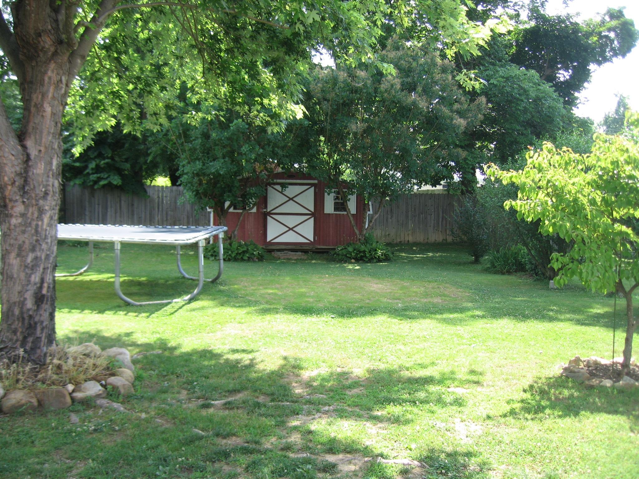 222 Ross Street Salem, VA 24153 - Photo 16 of 17 a view of a garden with a slide