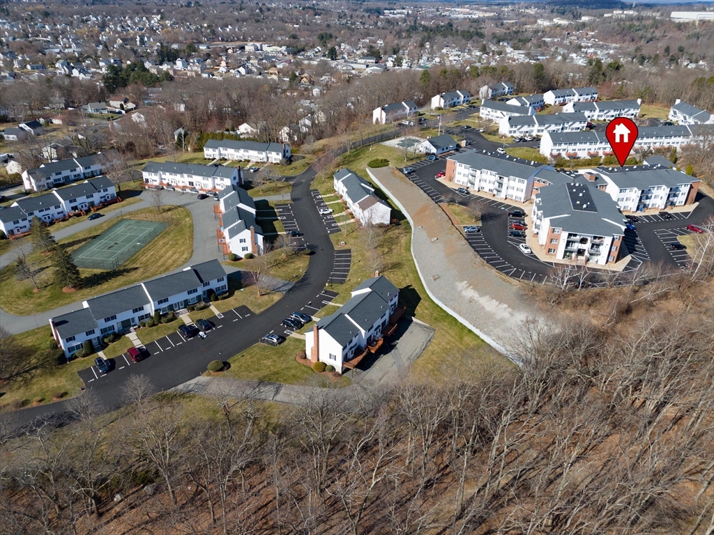45 Christopher Drive, Unit 93 Methuen, MA 01844 - Photo 35 of 37 an aerial view of residential houses with outdoor space