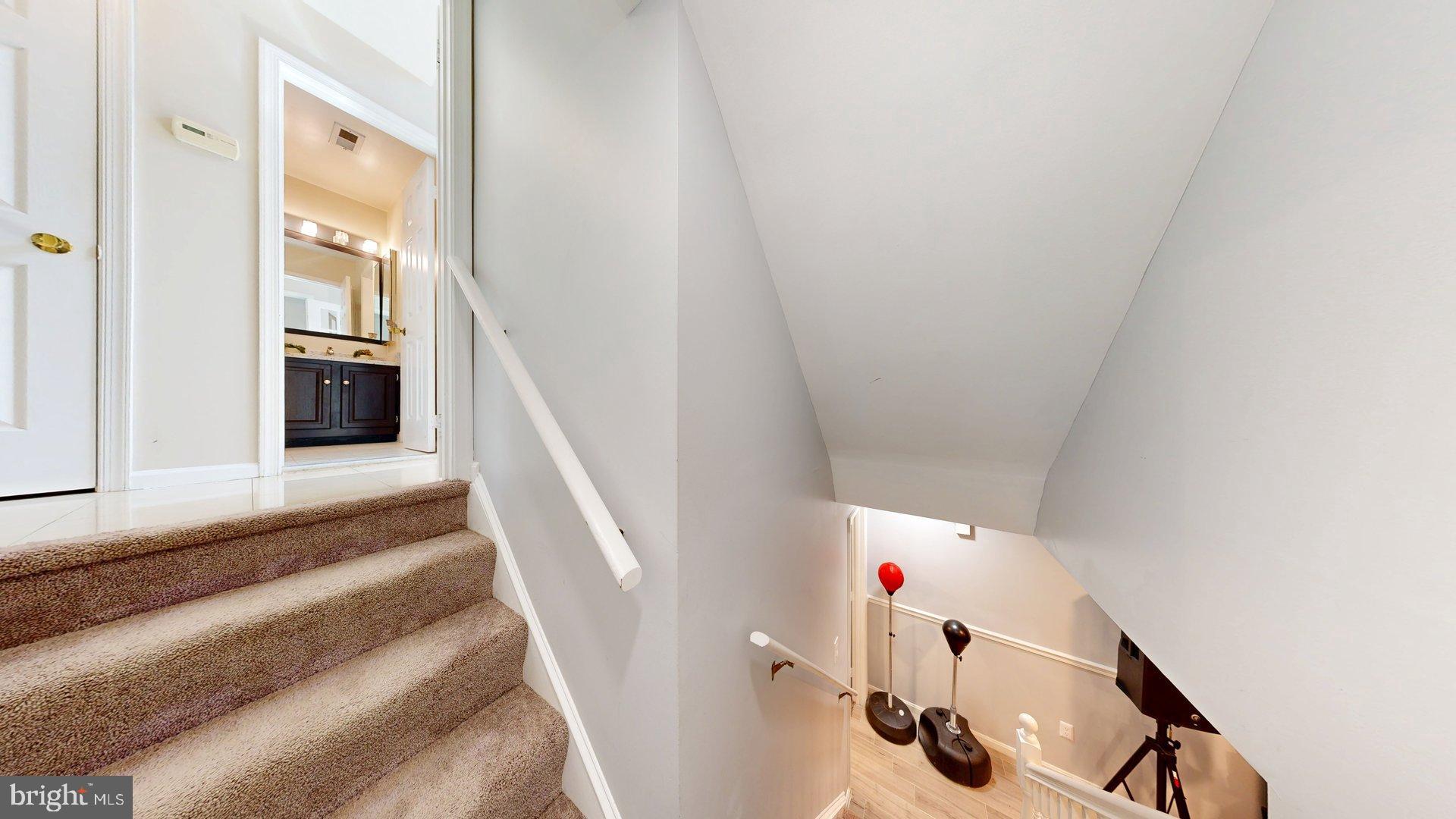 11901 Rustic Farm Court Germantown, MD 20874 - Photo 82 of 134 Inviting staircase to hidden spaces.