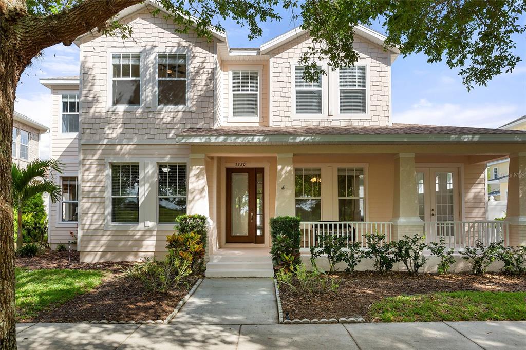 front view of a house