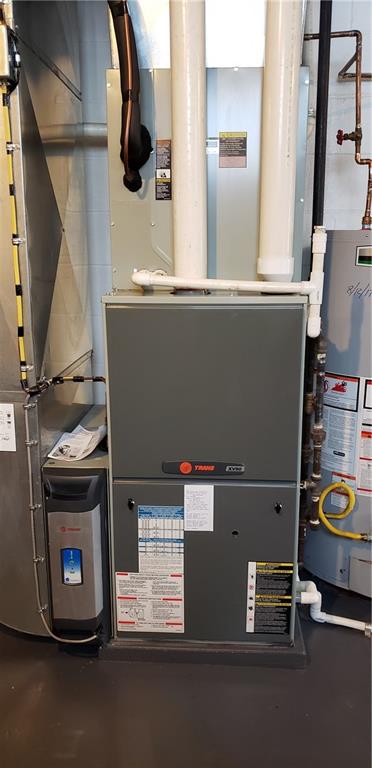 969 Edmon Road Apollo, PA 15613 - Photo 20 of 25 Trane furnace serviced annually. Installed 2006. Hot water tank installed 2017