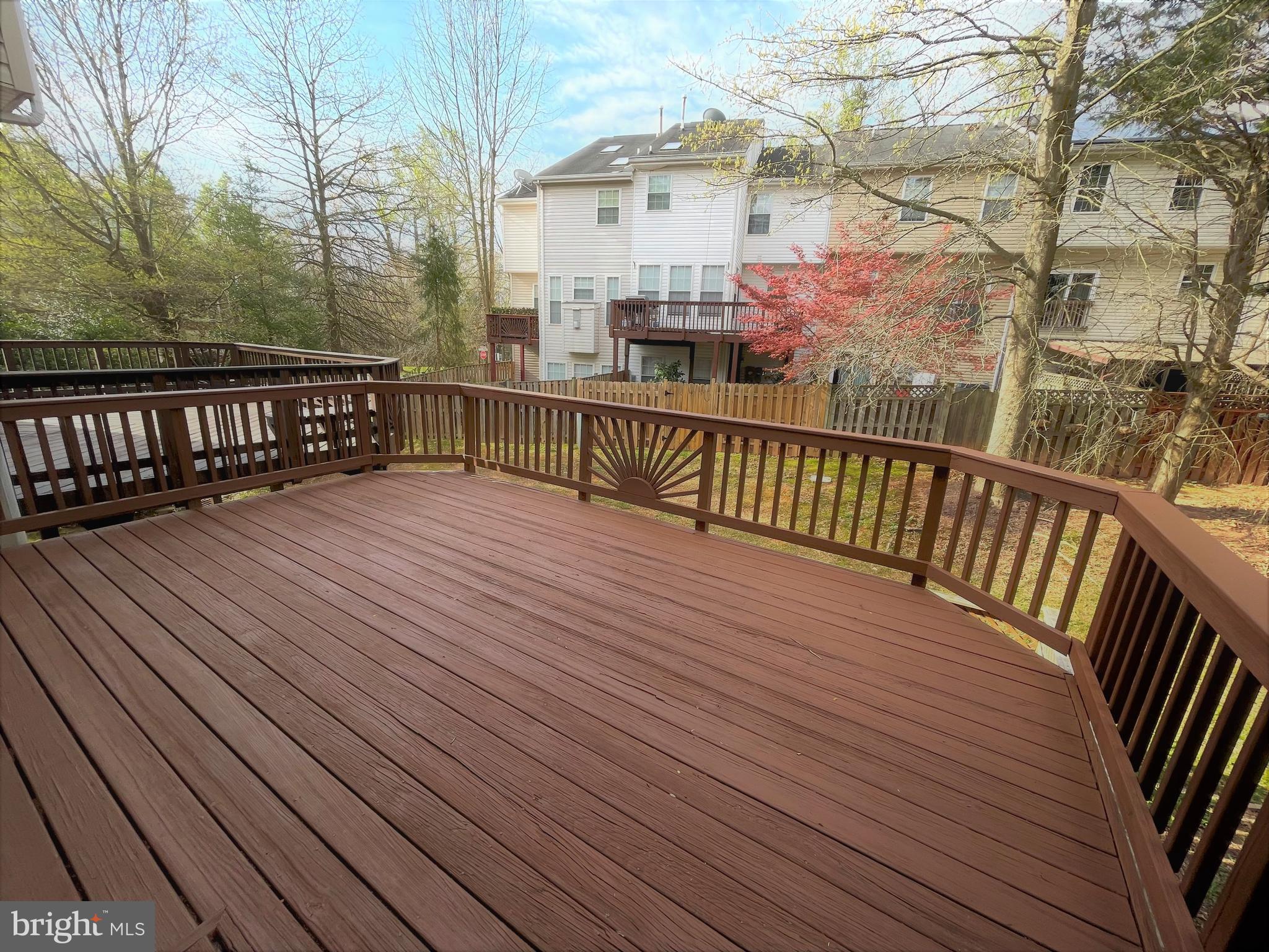 13342 Rushing Water Way Germantown, MD 20874 - Photo 31 of 33 Big deck newly painted