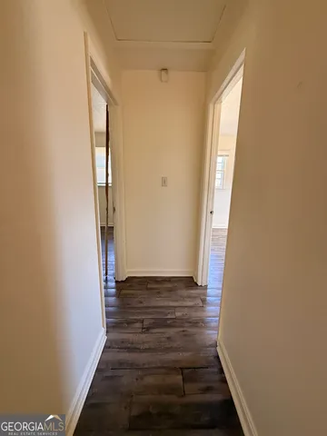 a view of wooden floor