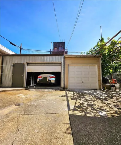 a house view with a outdoor space