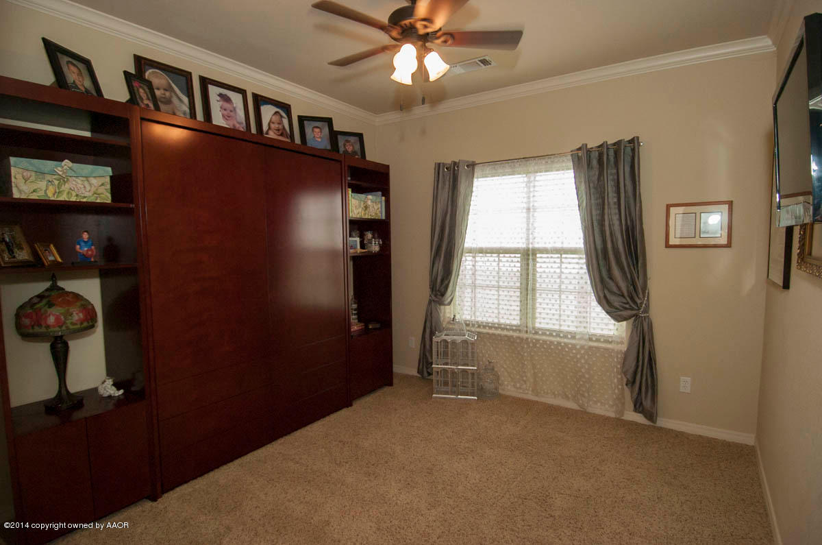 18301 Copper Ridge Bushland, TX 79124 - Photo 21 of 38 a view of empty room with window and ceiling fan