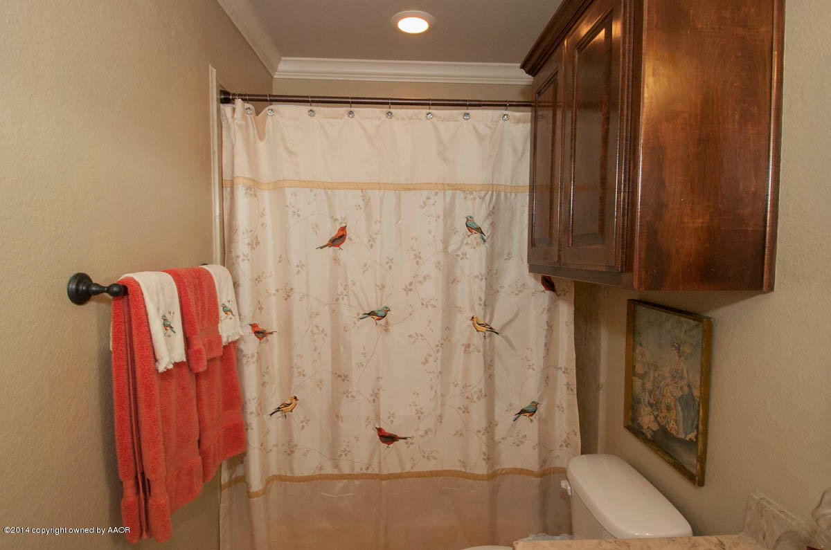 18301 Copper Ridge Bushland, TX 79124 - Photo 24 of 38 a bathroom with a shower and a tub
