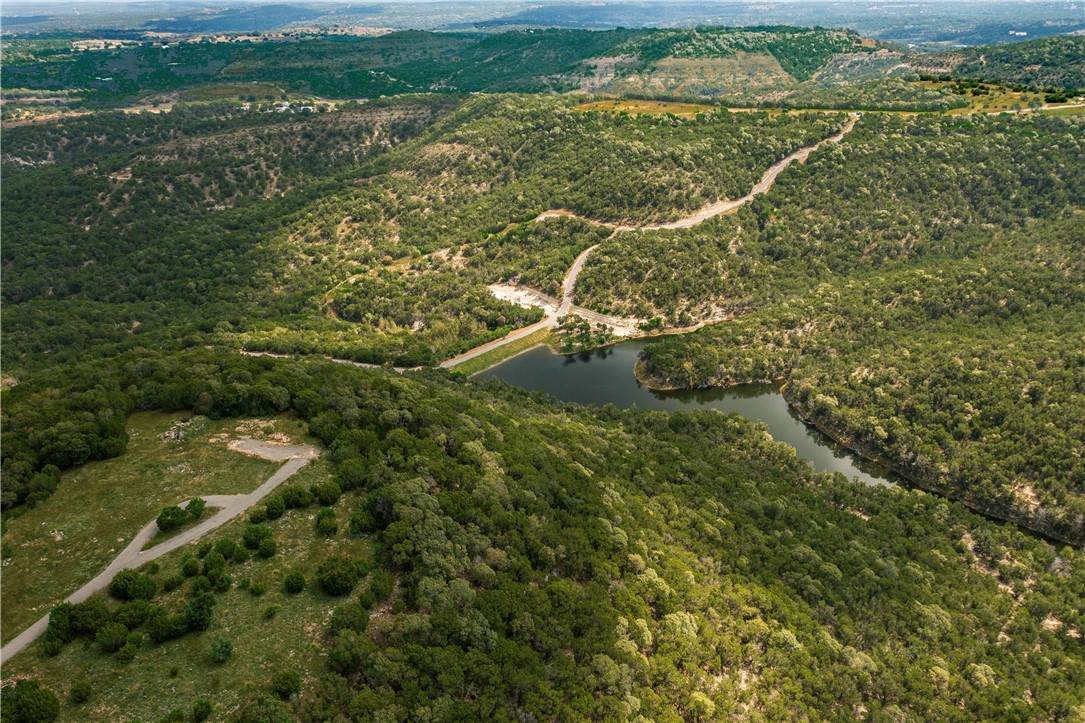 0 Brushy Ridge Trail Blanco, TX 78606 - Photo 22 of 27 an aerial view of residential houses with outdoor space and river