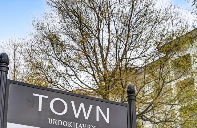 a close up of a street sign