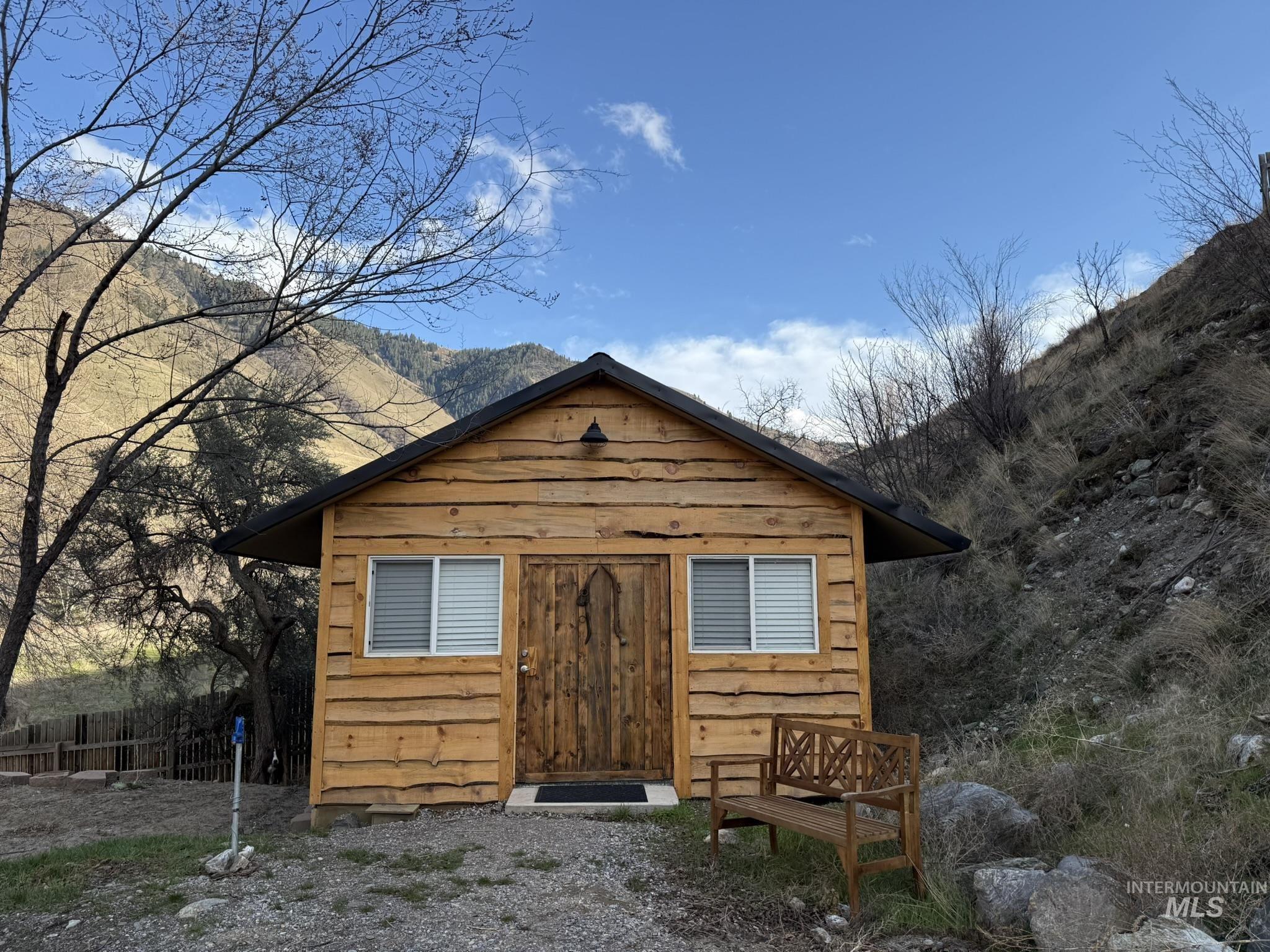 532 Old Pollock Road Riggins, ID 83549 - Photo 17 of 25 View of shed featuring a mountain view