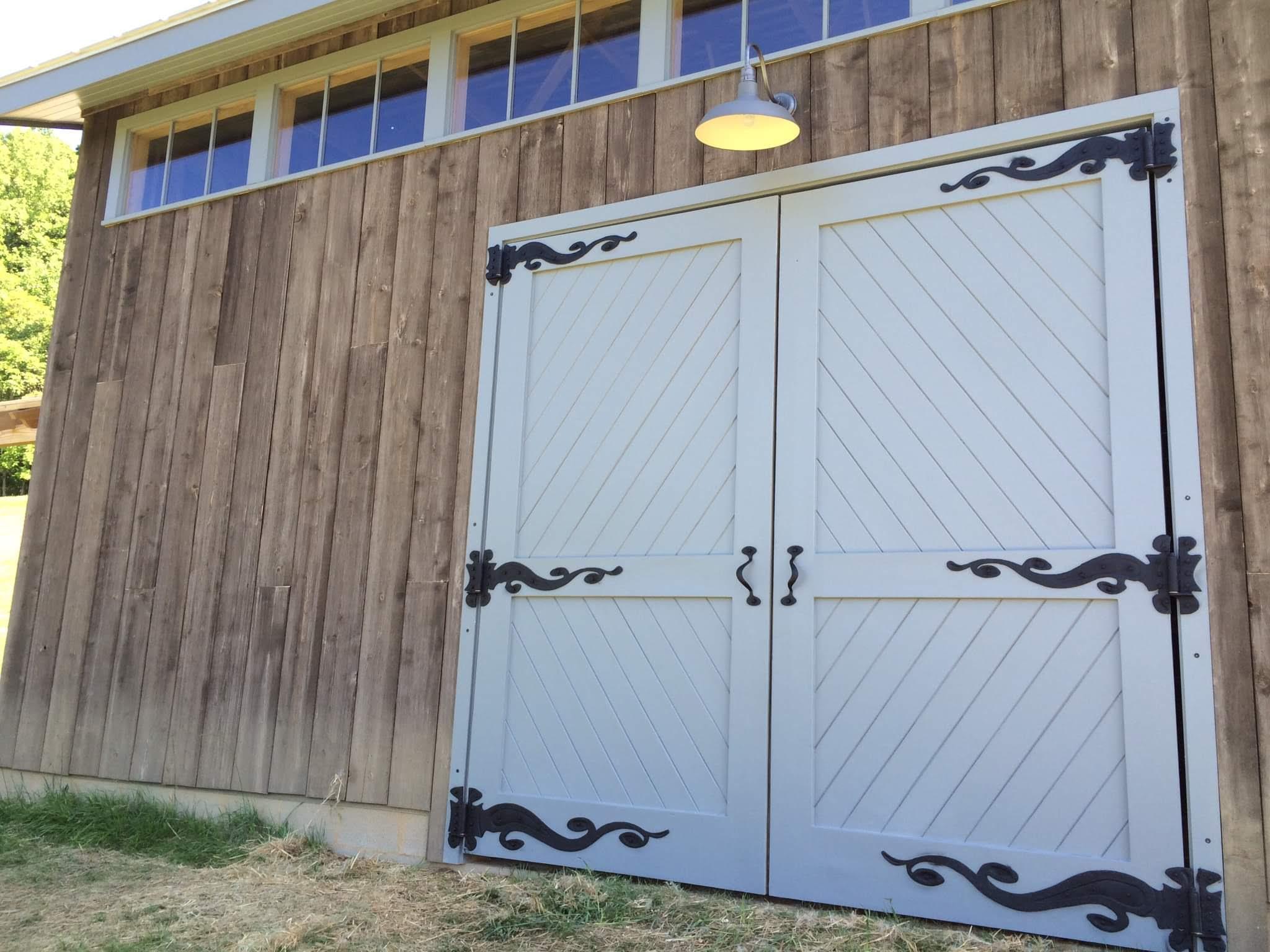 6975 Stoney Point Road Roanoke, VA 24018 - Photo 38 of 62 38.Hand-forged Iron on Barn Doors