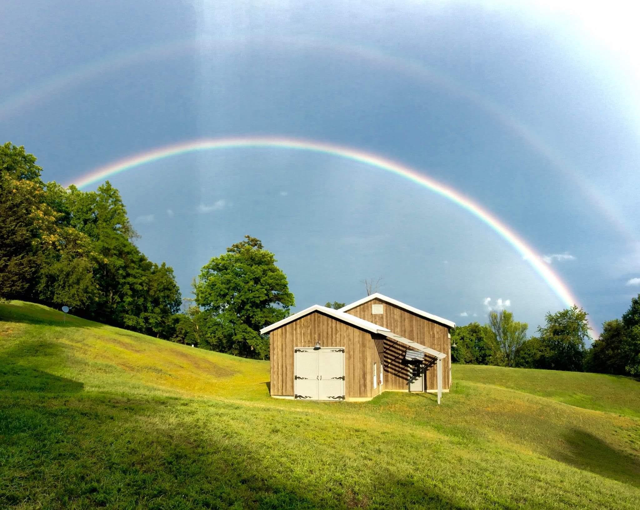 6975 Stoney Point Road Roanoke, VA 24018 - Photo 48 of 62 48.Barn Rainbow