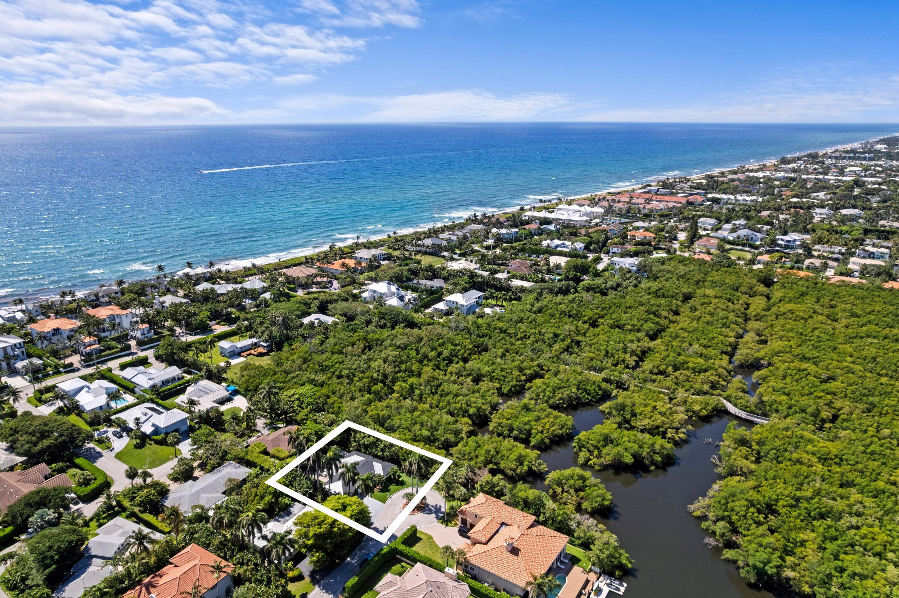 35 Anna Street Ocean Ridge, FL 33435 - Photo 69 of 75 view of city and ocean