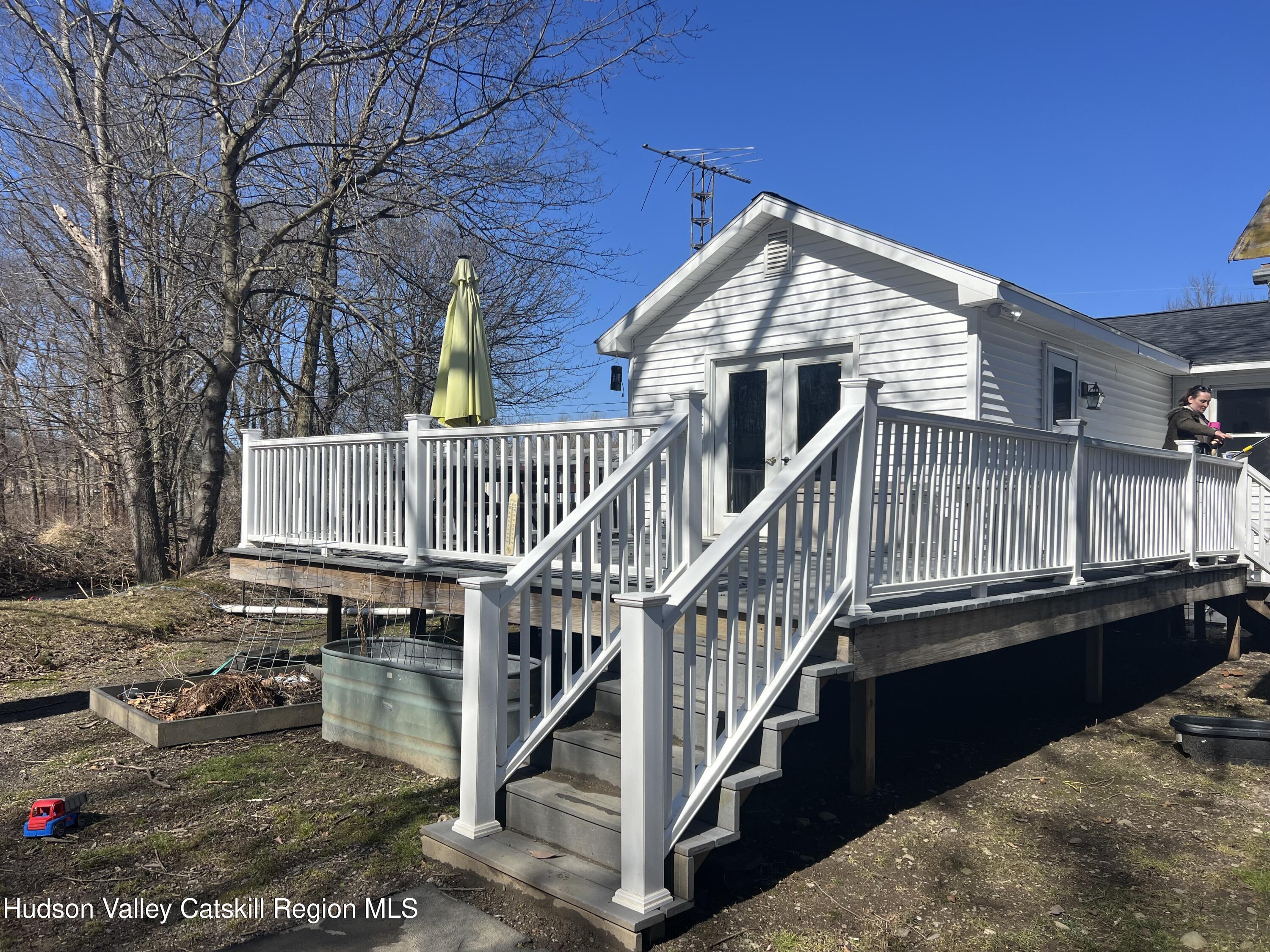 168 County Route Hudson, NY 12534 - Photo 2 of 20 a view of a house with a deck
