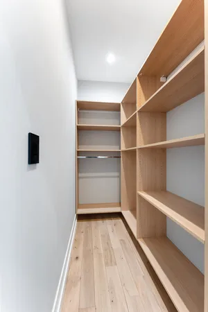 a view of a room with storage and utility