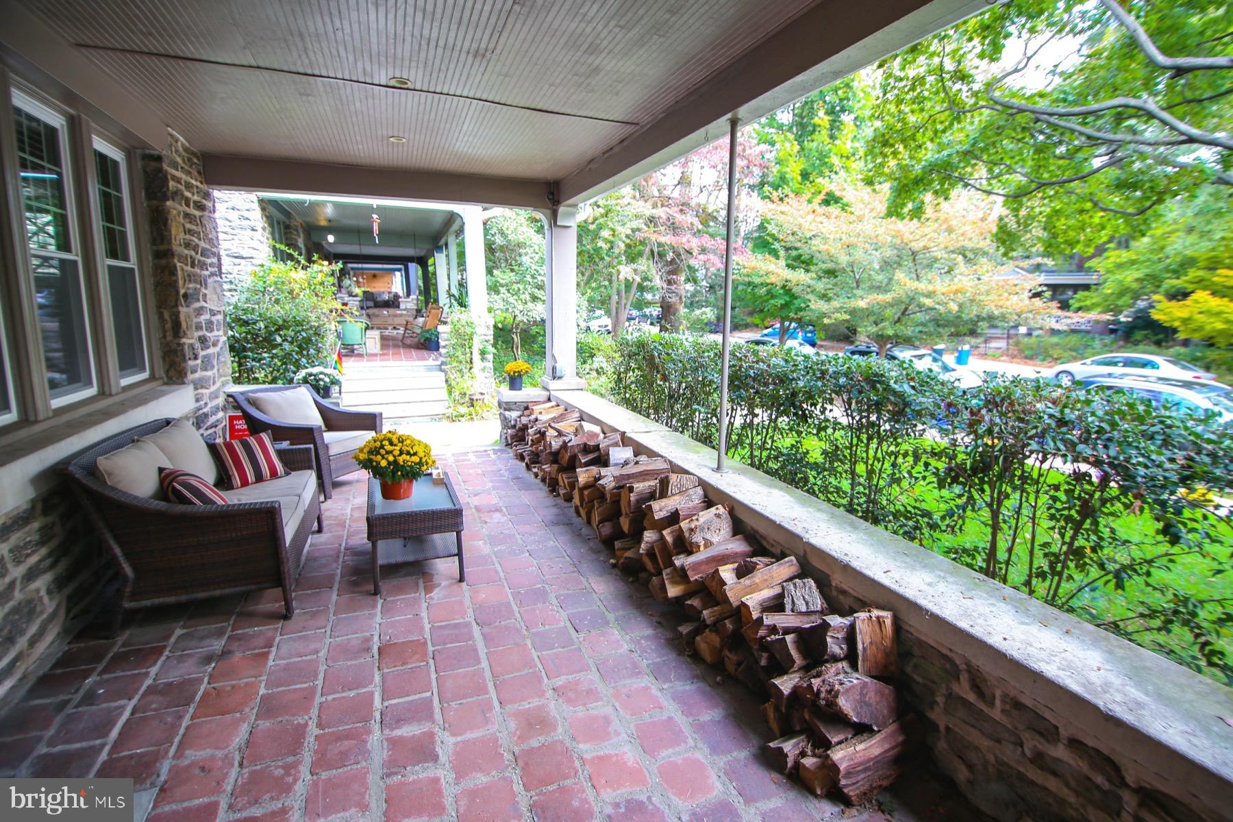 7128 Cresheim Road Philadelphia, PA 19119 - Photo 3 of 19 Over-sized Front Porch