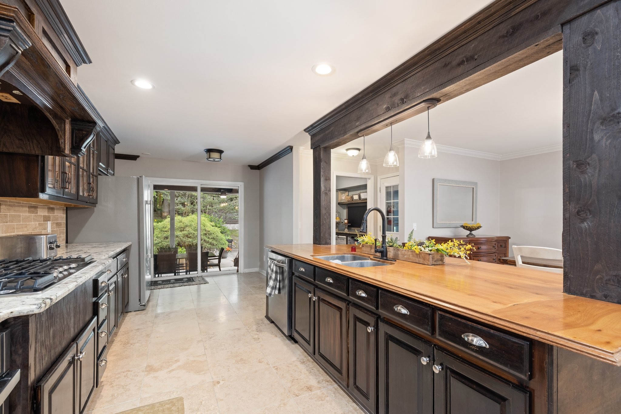 5375 Murfreesboro Road College Grove, TN 37046 - Photo 14 of 70 a large kitchen with kitchen island granite countertop a large counter space a sink and appliances