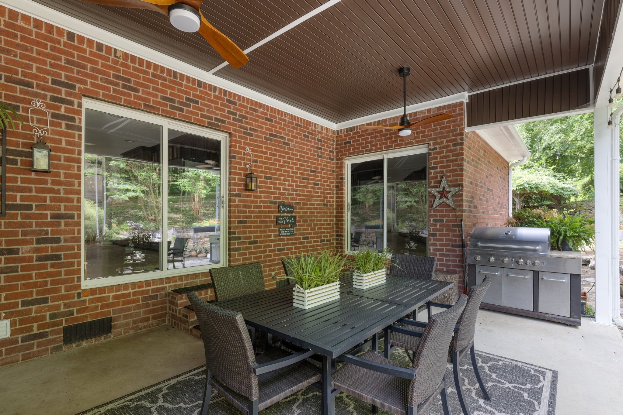 5375 Murfreesboro Road College Grove, TN 37046 - Photo 18 of 70 a backyard of a house with table and chairs