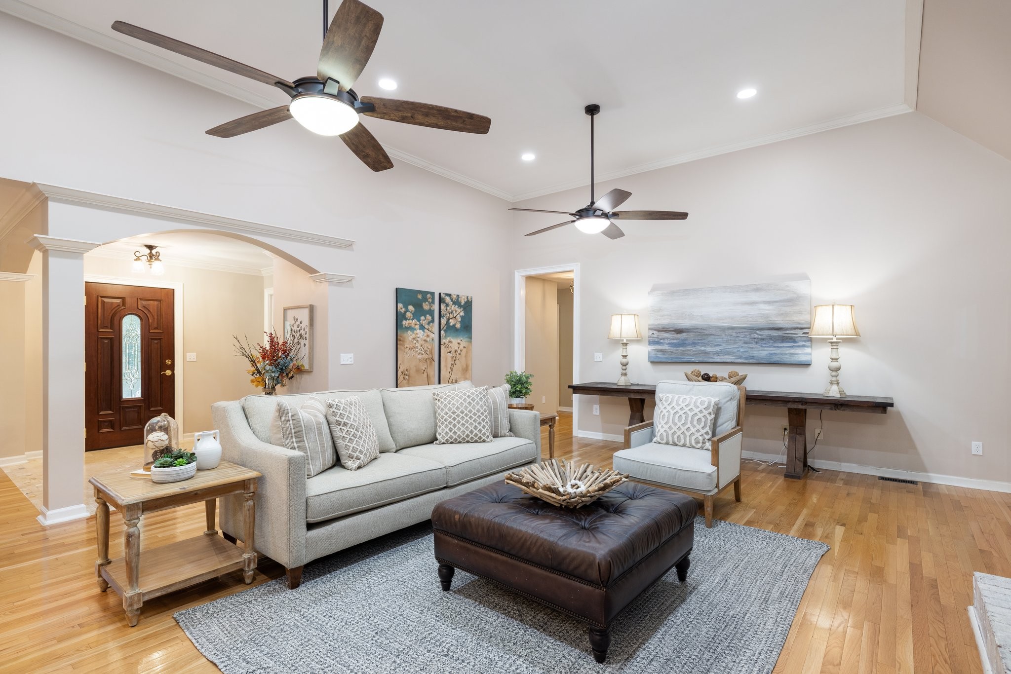 5375 Murfreesboro Road College Grove, TN 37046 - Photo 27 of 70 a living room with furniture and a wooden floor