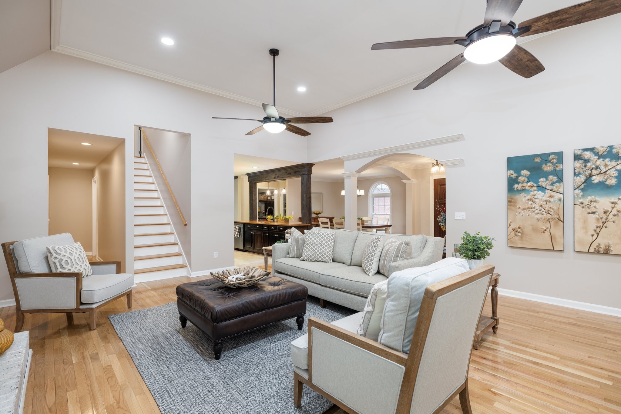 5375 Murfreesboro Road College Grove, TN 37046 - Photo 31 of 70 a living room with furniture and a wooden floor