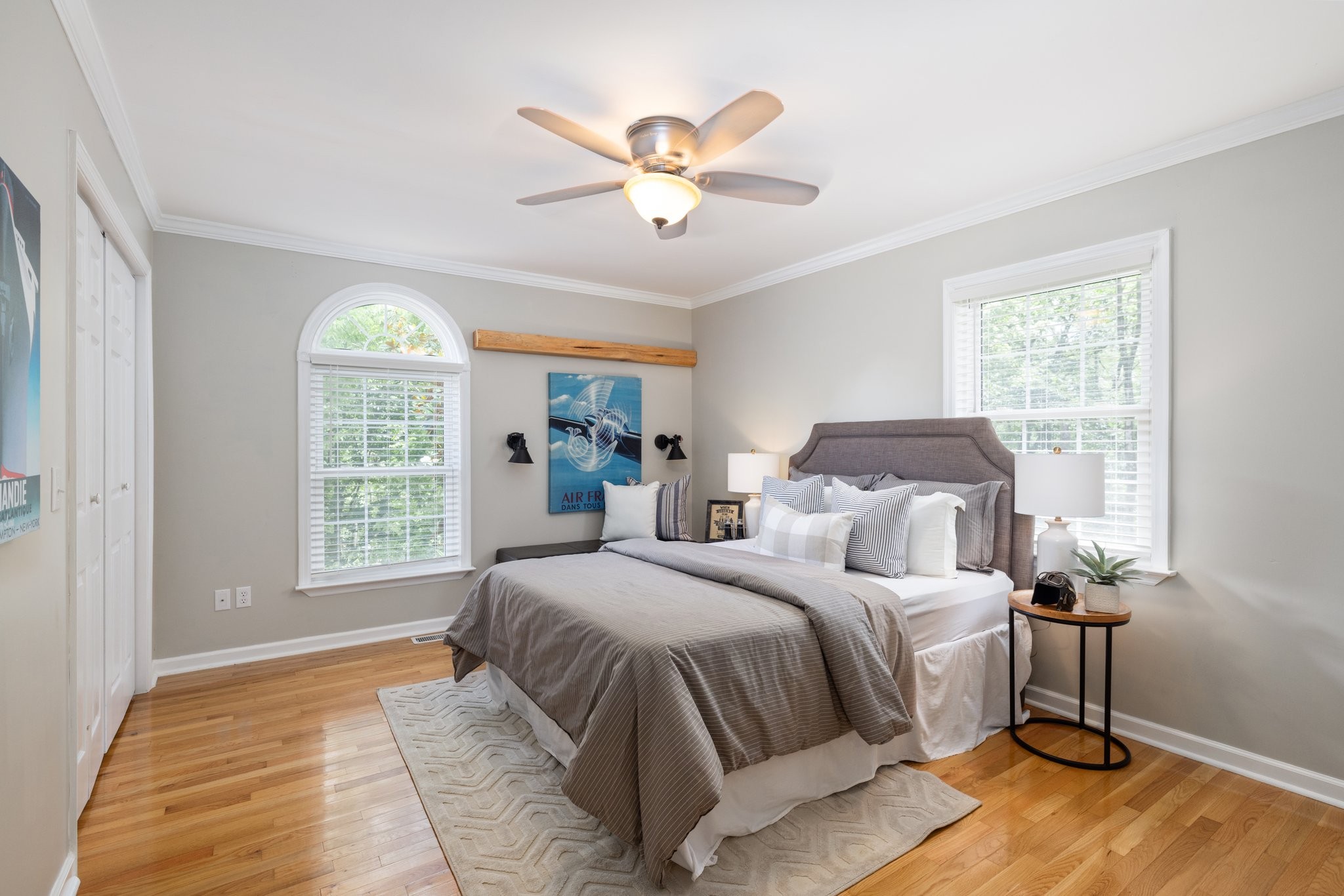 5375 Murfreesboro Road College Grove, TN 37046 - Photo 39 of 70 a spacious bedroom with a large bed and a window