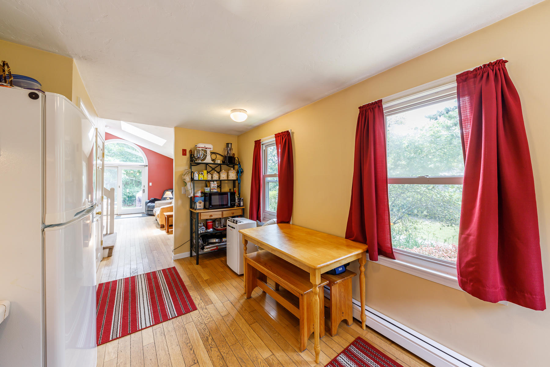 104 Valley Bars Road Bourne, MA 02532 - Photo 12 of 22 a view of a living room with a large window