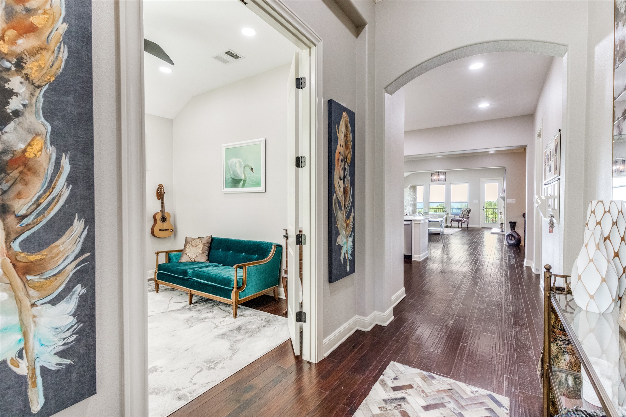 2312 Rivina Drive Austin, TX 78733 - Photo 27 of 40 A peek at the office or formal sitting room