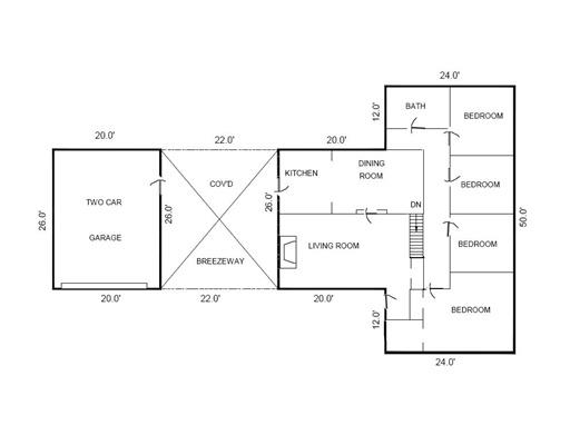 152 Winterset Road Economy, PA 15005 - Photo 15 of 18 Interior Space/Layout. Floor plan