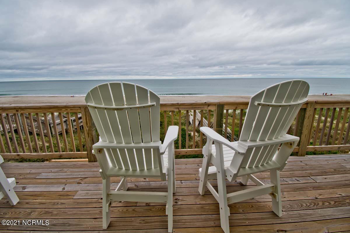 4105 Ocean Drive, Unit E & W Emerald Isle, NC 28594 - Photo 25 of 72 East - Balcony views from Second Level!