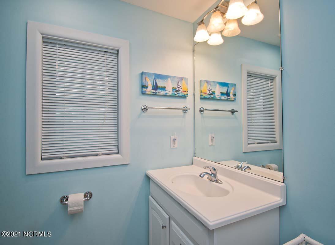 4105 Ocean Drive, Unit E & W Emerald Isle, NC 28594 - Photo 29 of 72 Second Level - Bath - View 2