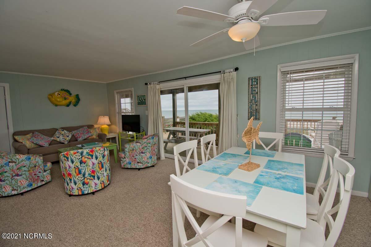 4105 Ocean Drive, Unit E & W Emerald Isle, NC 28594 - Photo 32 of 72 West, Living - View 3
