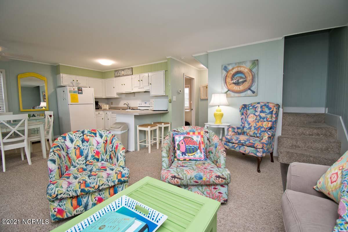 4105 Ocean Drive, Unit E & W Emerald Isle, NC 28594 - Photo 35 of 72 West, Living - View 6