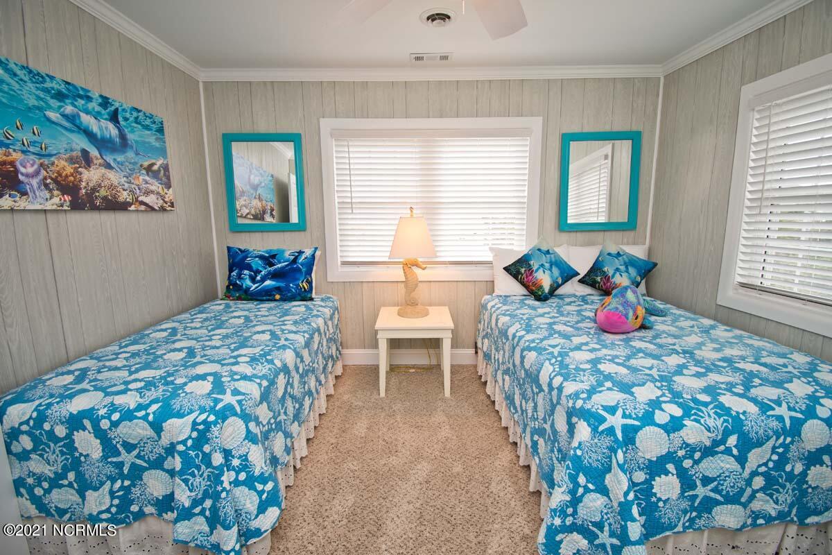 4105 Ocean Drive, Unit E & W Emerald Isle, NC 28594 - Photo 57 of 72 West - Bedroom 4- 2nd Level - Street Side - View 1