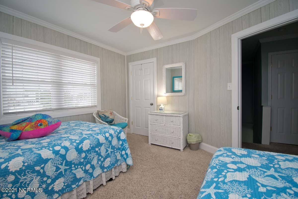 4105 Ocean Drive, Unit E & W Emerald Isle, NC 28594 - Photo 58 of 72 West - Bedroom 4- 2nd Level - Street Side - View 2