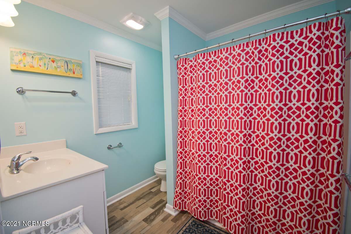 4105 Ocean Drive, Unit E & W Emerald Isle, NC 28594 - Photo 59 of 72 West- Upper Level Bath - View 1
