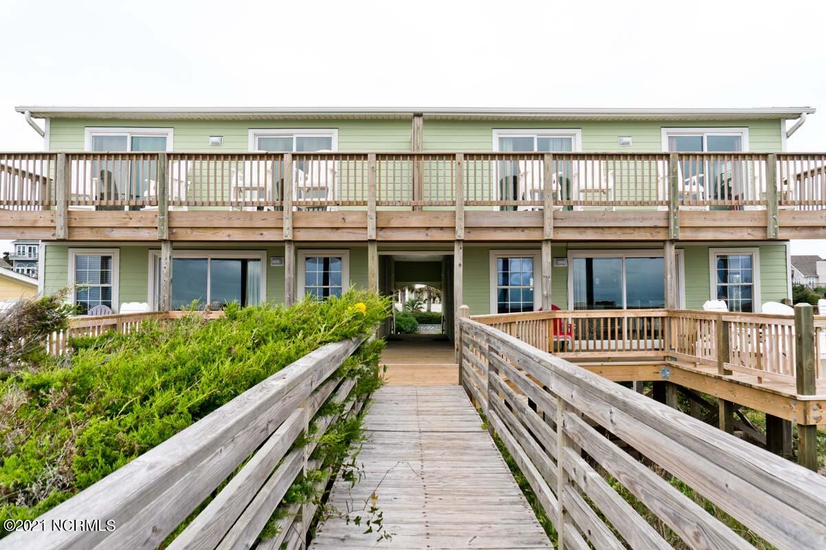 4105 Ocean Drive, Unit E & W Emerald Isle, NC 28594 - Photo 62 of 72 Rear view of Sea Star!