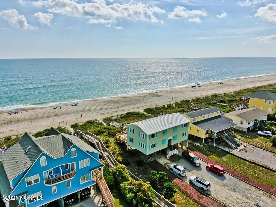 4105 Ocean Drive, Unit E & W Emerald Isle, NC 28594 - Photo 67 of 72 4105 Ocean Drive - Drone 2