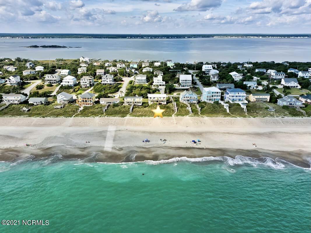 4105 Ocean Drive, Unit E & W Emerald Isle, NC 28594 - Photo 69 of 72 4105 Ocean Drive - East and West - Drone