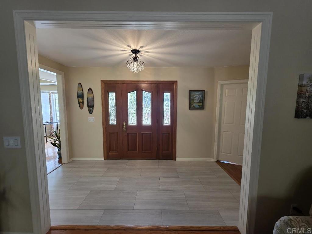 25084 Pappas Road Ramona, CA 92065 - Photo 4 of 58 a view of gallery with wooden floor