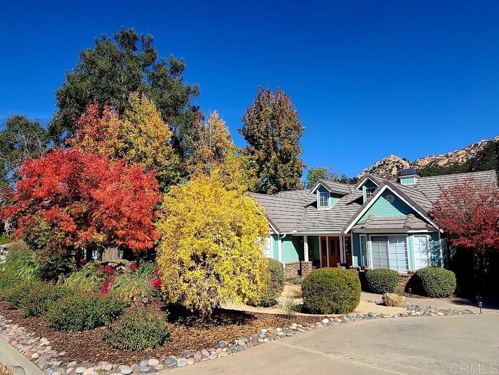 25084 Pappas Road Ramona, CA 92065 - Photo 45 of 58 a front view of a house with a yard