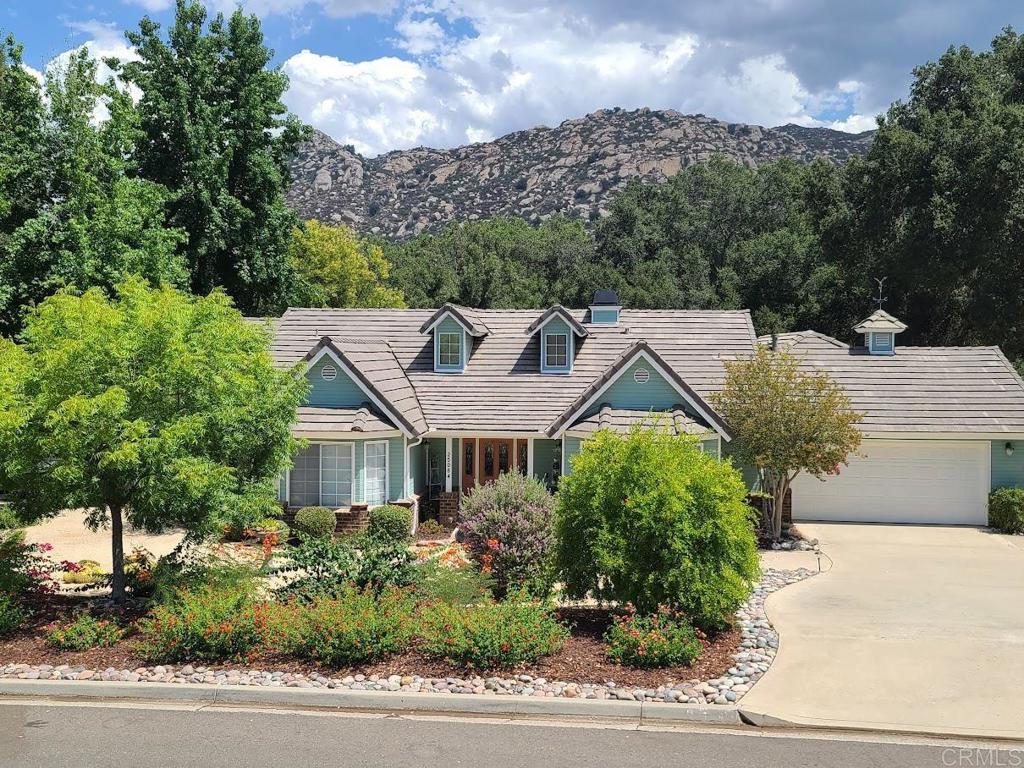25084 Pappas Road Ramona, CA 92065 - Photo 46 of 58 a house view with a garden space