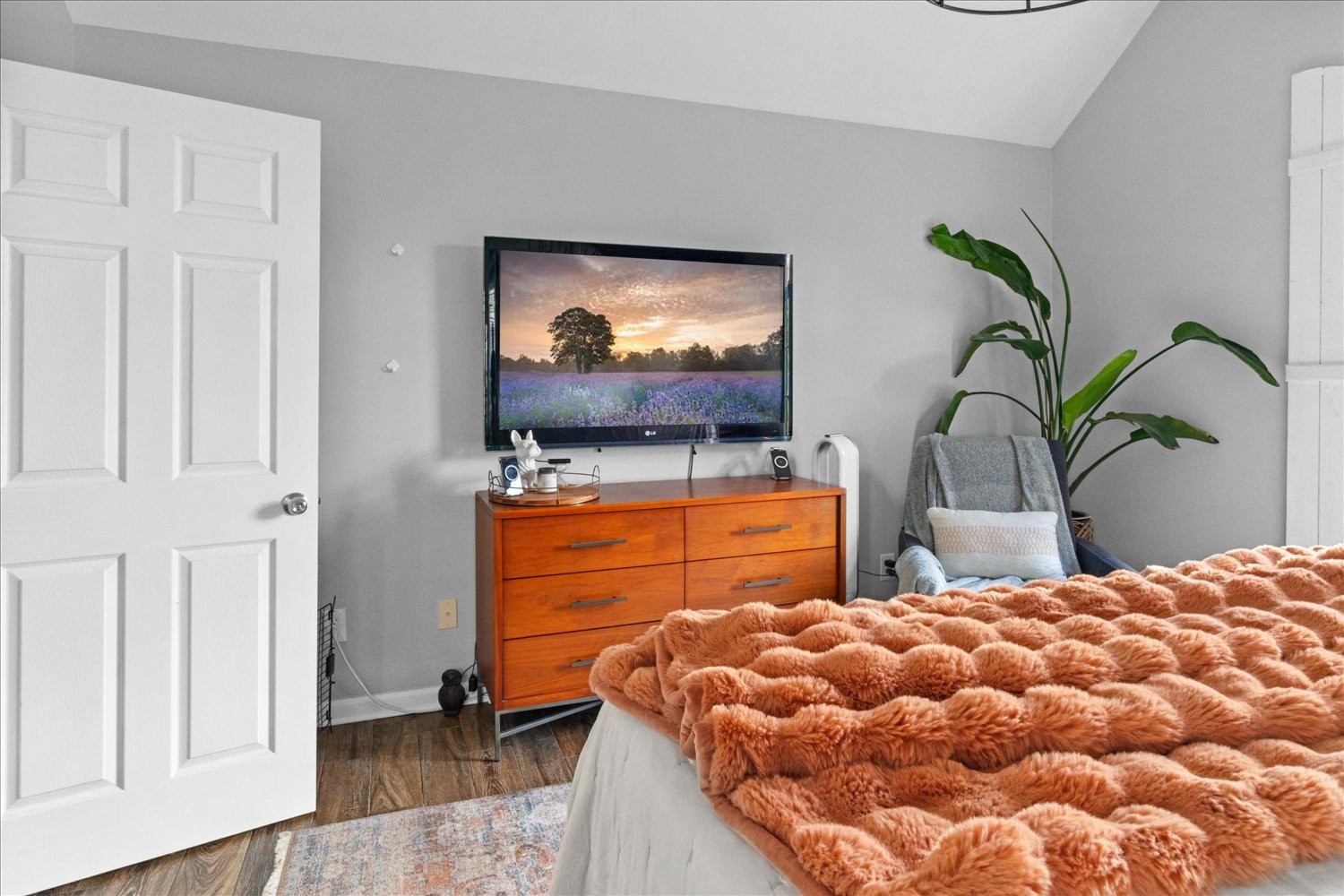 3715 Ivanora Drive Spring Hill, TN 37174 - Photo 26 of 74 a bedroom with a bed and a flat screen tv