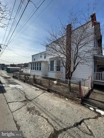 a backyard of a house