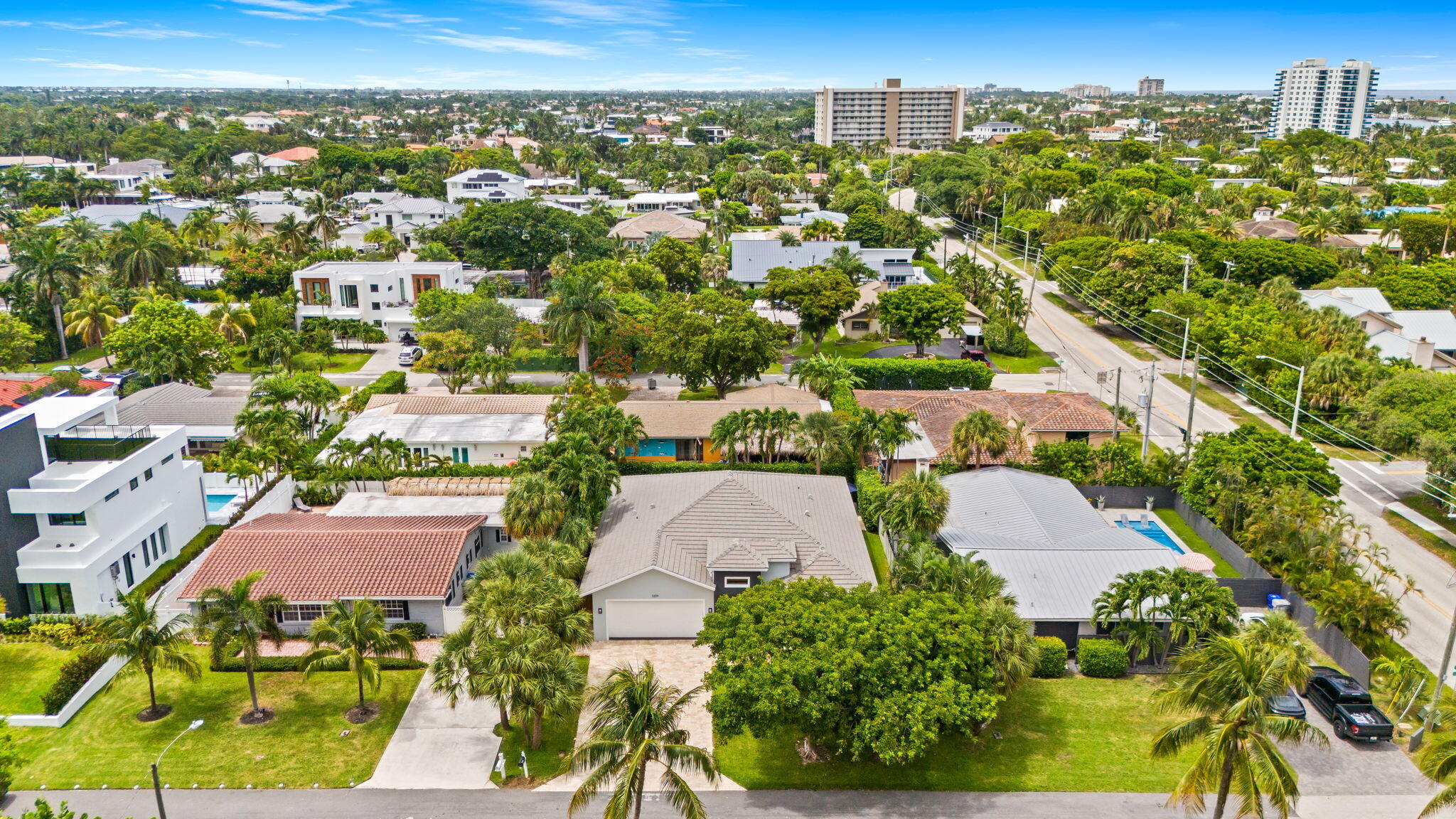 3209 Leigh Road Pompano Beach, FL 33062 - Photo 34 of 34 3209 Aerial