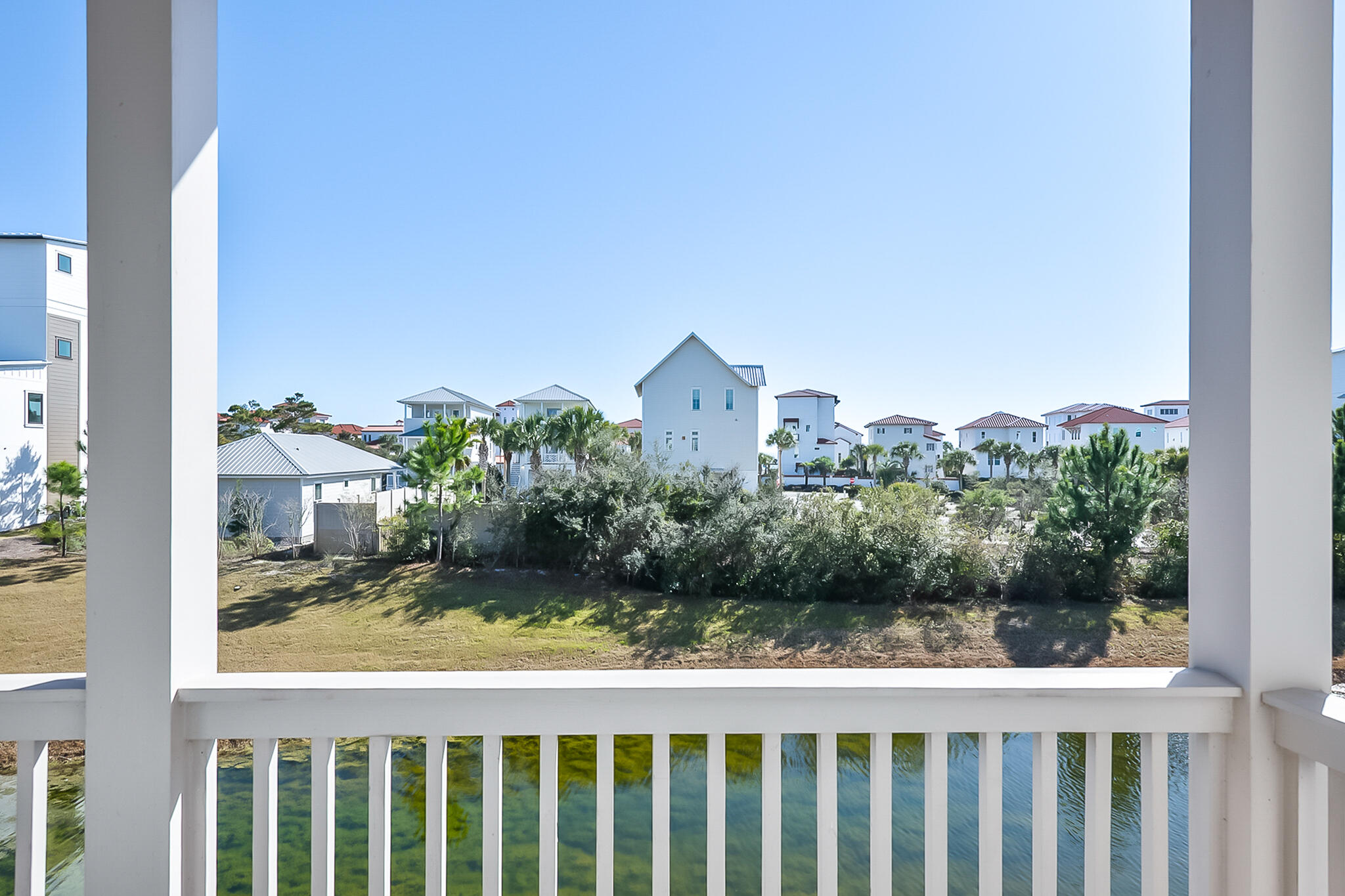 70 Marthas Lane, Unit 1103 Santa Rosa Beach, FL 32459 - Photo 22 of 29 a balcony with a garden view