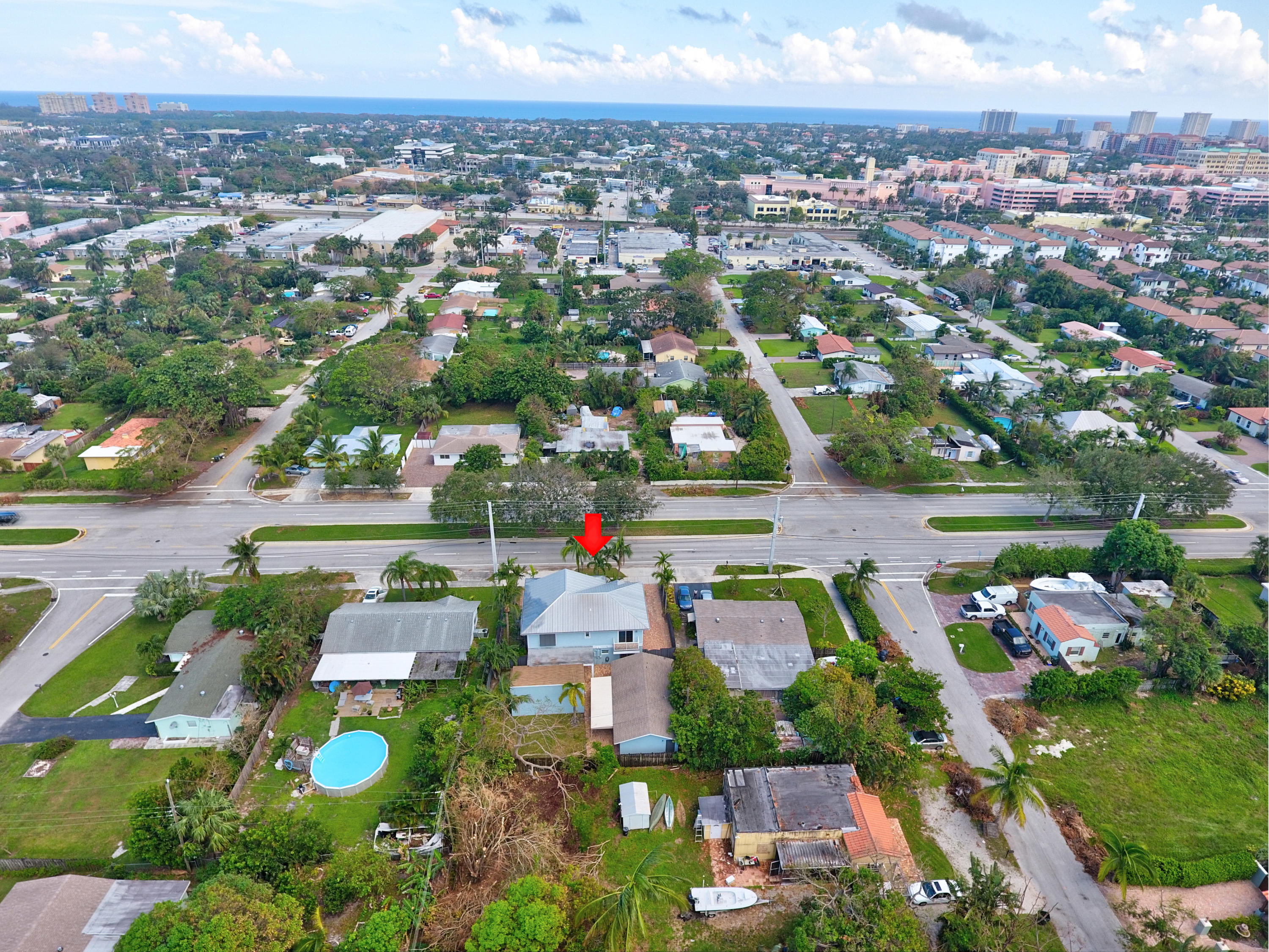805 Northwest 2nd Avenue Boca Raton, FL 33432 - Photo 51 of 56 an aerial view of a city